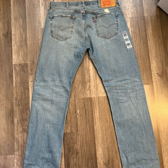 Levi’s 501 
Men's Distressed Blue Jeans
New with tags
Size 38 - Picture 2 of 5